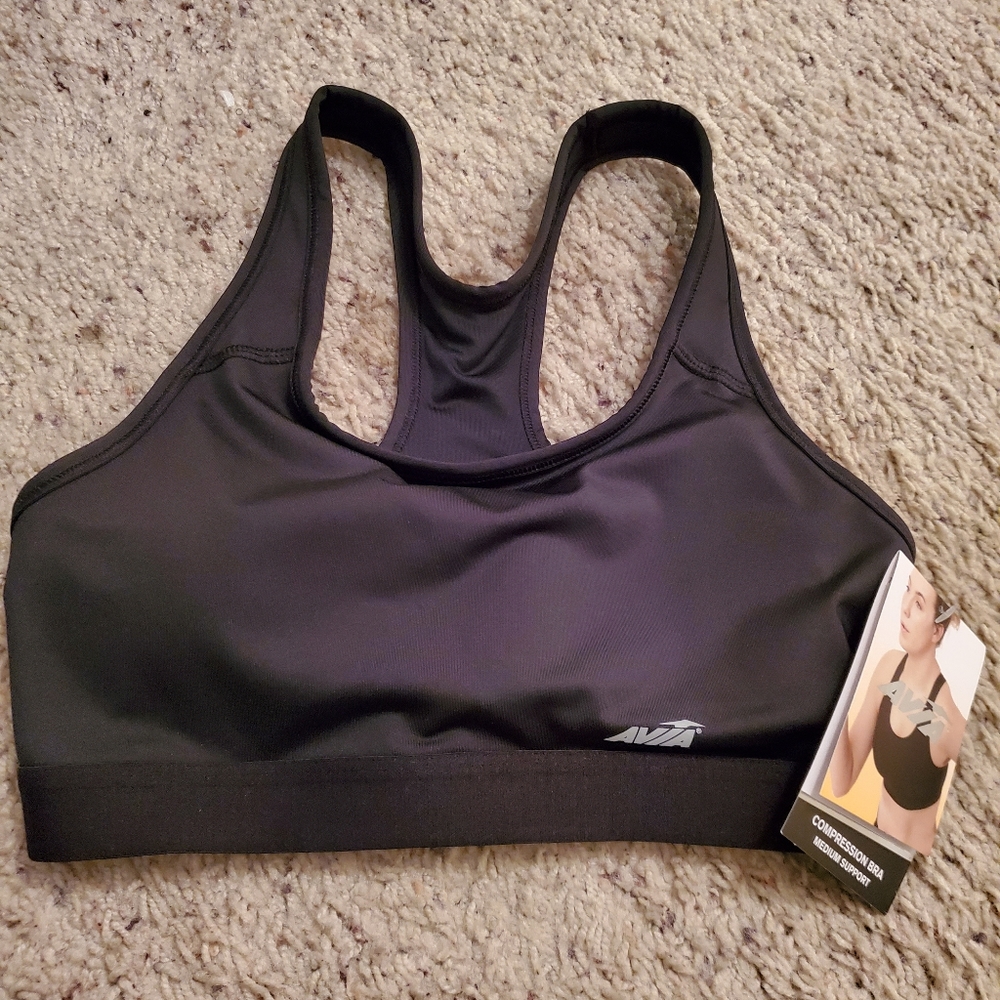 Black Sports Bra